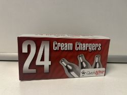NEW BOXED QUICK WHIP CREAM CHARGERS - 8G - SOLD IN TRADE LOTS - COLLECTION & DELIVERY AVAILABLE