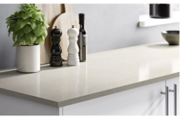 3 X New & Packaged HI-MACS 20mm Matt Sand beige Stone effect Acrylic Square edge Kitchen Worktop.