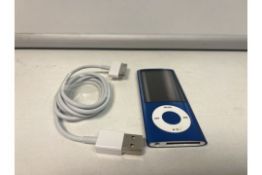 APPLE IPOD NANO, 8GB STORAGE WITH CHARGE CABLE (38) 181