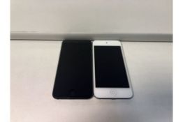 2 X APPLE IPOD TOUCH 6TH GEN, 32GB FOR SPARES AND REPAIRS (157)