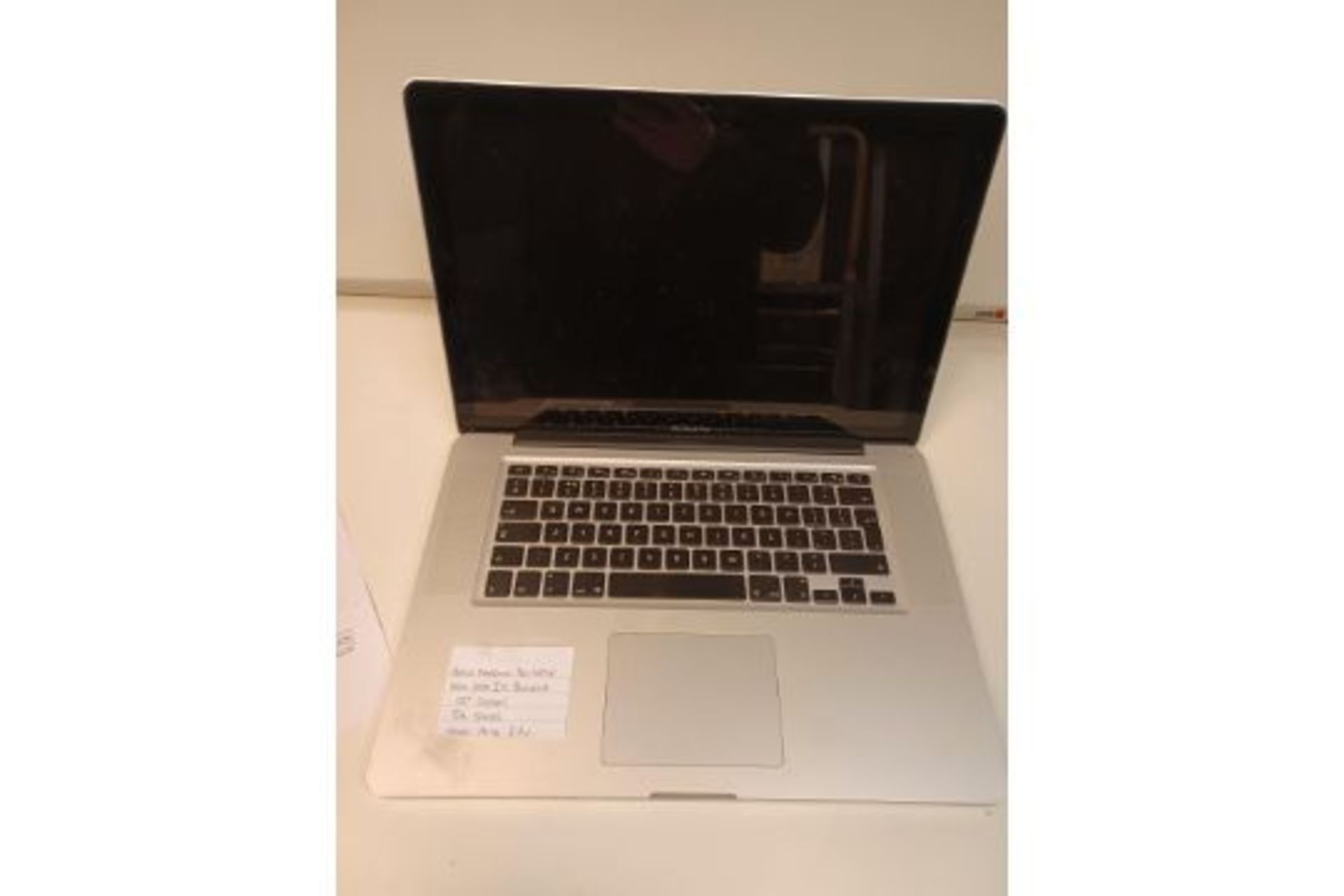 APPLE MACBOOK PRO LAPTOP INTEL CORE I7 PROCESSOR FOR SPARES (106)