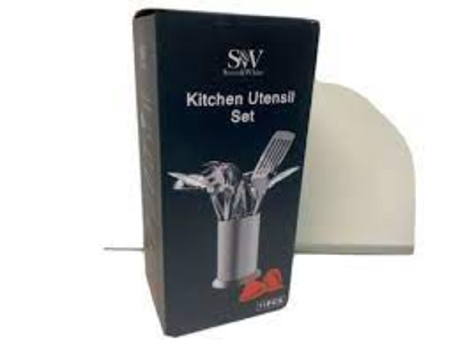 6 X NEW BOXED SCOTT & WHITE 11 PIECE KITCHEN UTENSIL SETS. RRP £59.99 EACH. STAINLESS STEEL,