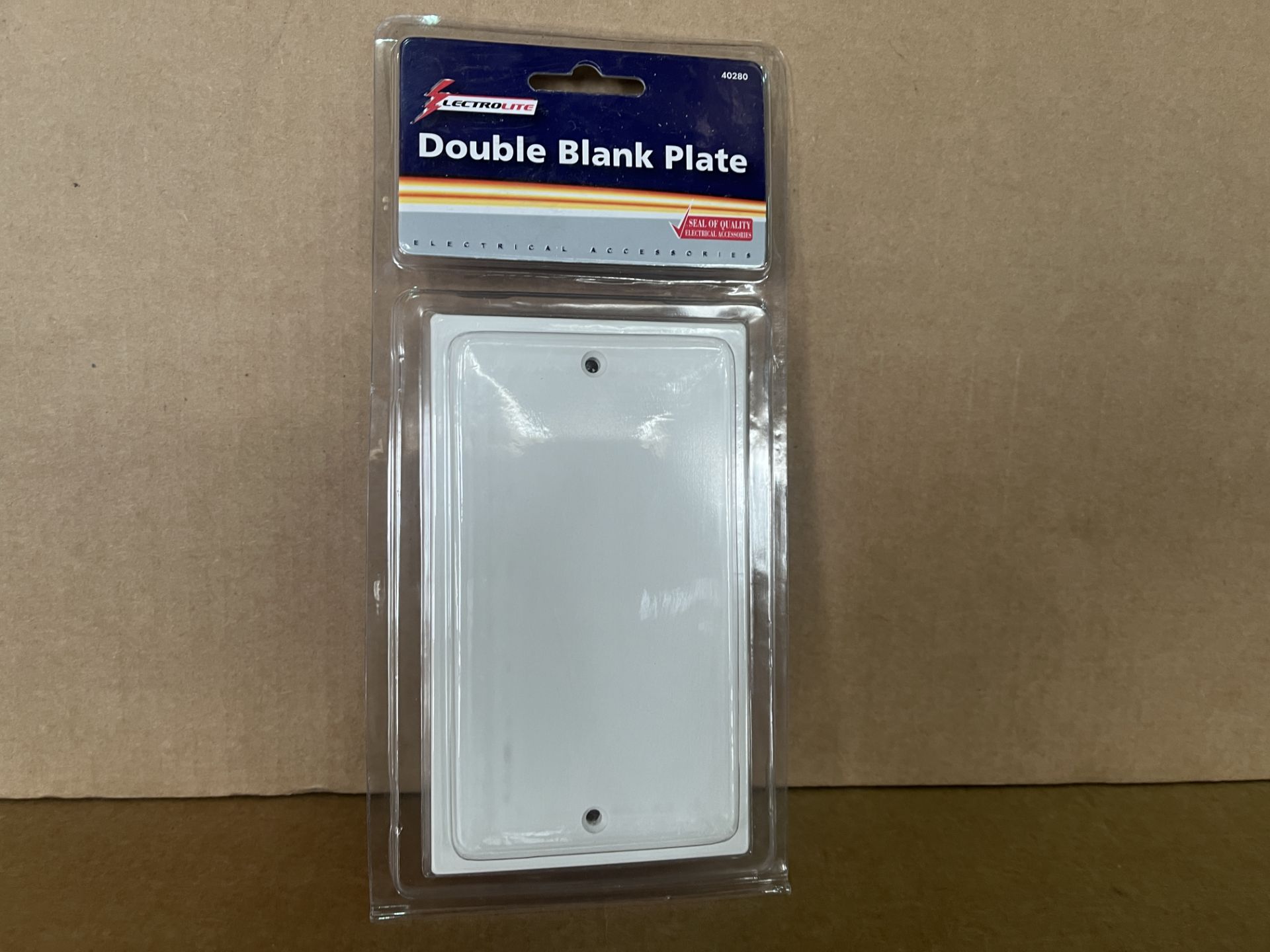 300 X BRAND NEW ELECTROLITE DOUBLE BLANK PLATES R15