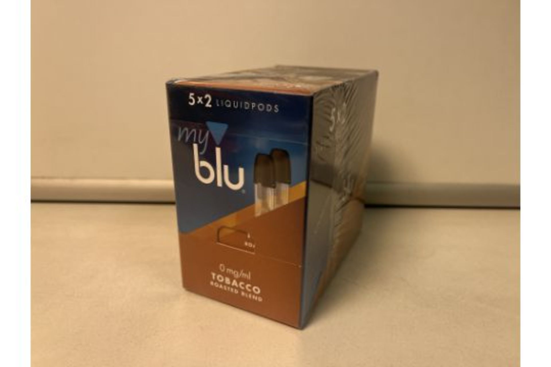 120 X NEW PACKAGED PACKS OF 2 MYBLU LIQUIDPODS. 0MG TOBACCO (ROW1MID)