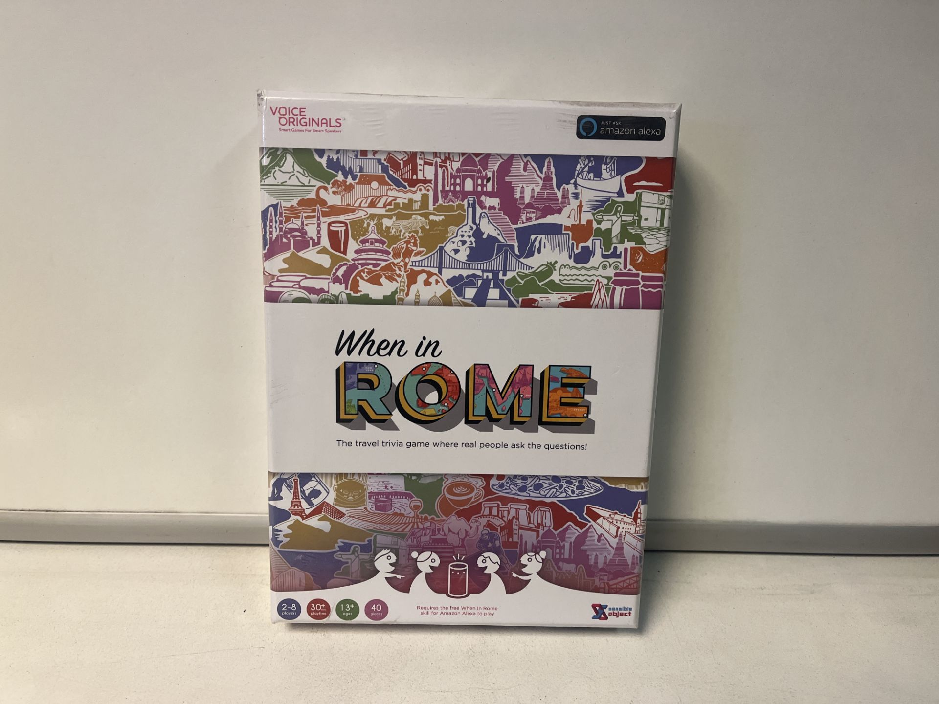 60 X BRAND NEW WHEN IN ROME TRIVIA QUIZ GAMES R18