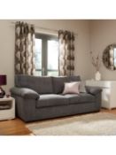 AMALFI 3 SEATER SOFA. RPP £539.00. Assembly: Ready Assembled Depth: 90 CM Height: 93 CM Material