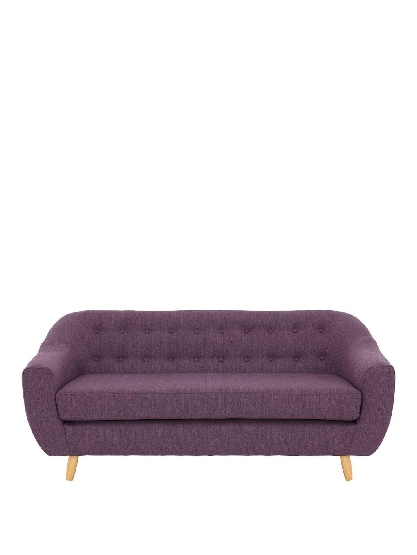 CLAUDIA 3 SEATER SOFA. RPP £479.00. Dimensions: Height 87, Width 188, Depth 82 cm (approx.) - Image 2 of 3