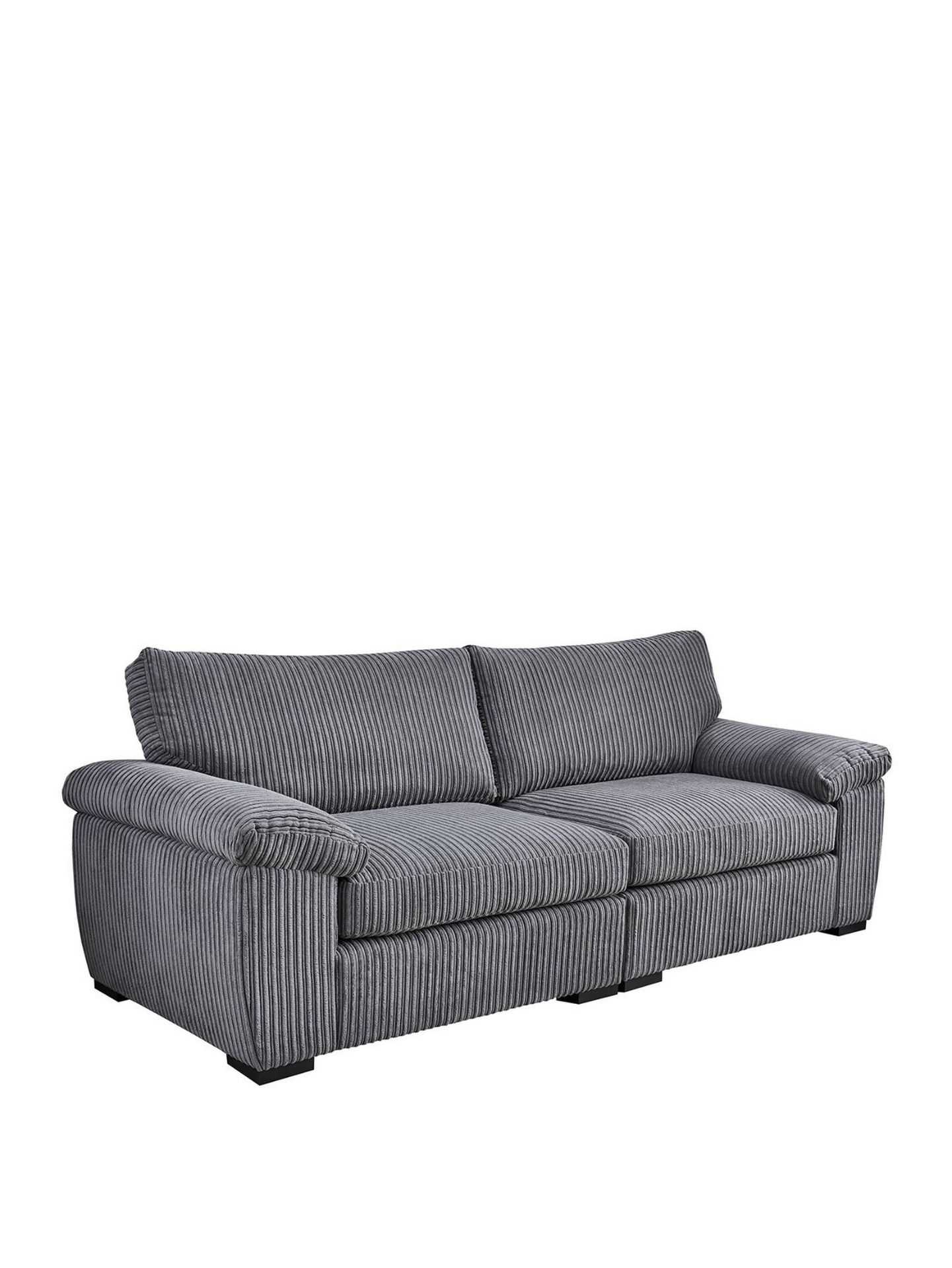 Amalfi 4 Seater Sofa. RPP £709.00. Dimensions: Height 93, Width 242, Depth 96 cm (approx.) Assembly: - Image 3 of 3