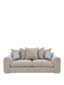 SOPHIA 3 SEATER SOFA. RPP £1,399.00. Dimensions: Height 89, Width 221, Depth 96 cm (approx.)