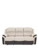 PETRA 3 SEATER MANUAL RECLINER. RPP £749.00. 2 Manual reclining seats Simply pull a lever on