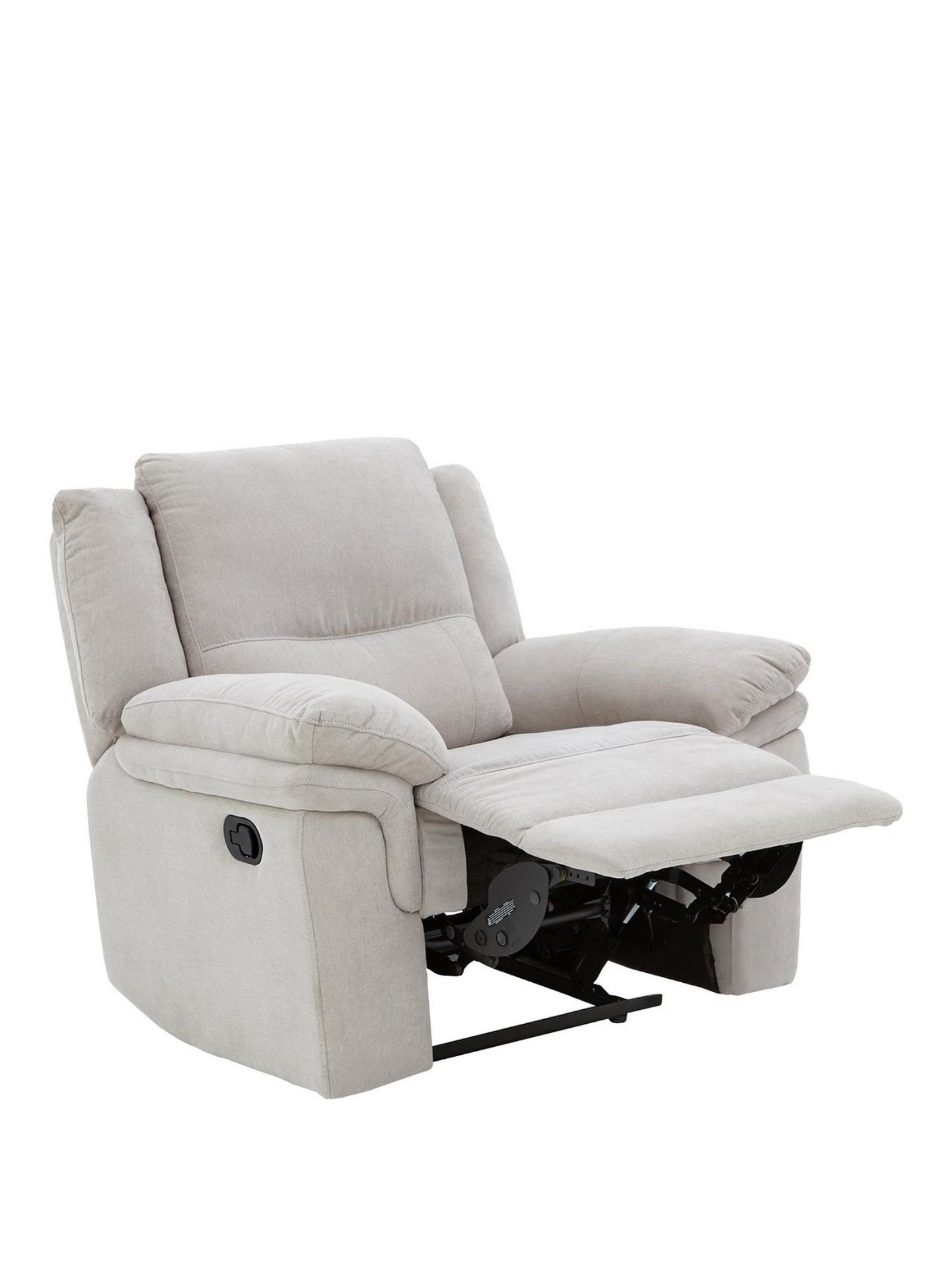 Albion Fabric Manual Recliner Chair. RPP £479.00. Irresistible texture Soft and buttery, the lightly - Image 2 of 2