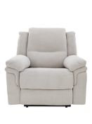 Albion Fabric Manual Recliner Chair. RPP £479.00. Irresistible texture Soft and buttery, the lightly