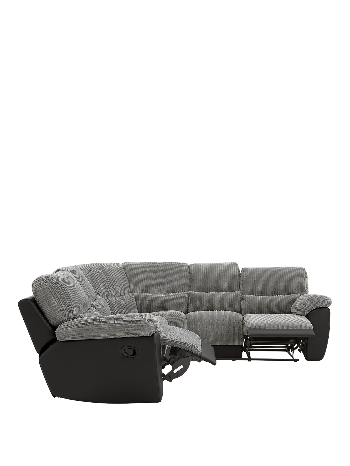 SIENNA RECLINER CORNER GROUP. RPP £1,399.00. Dimensions: Height 94, Width 243 x 243, Depth 97 cm ( - Image 3 of 4