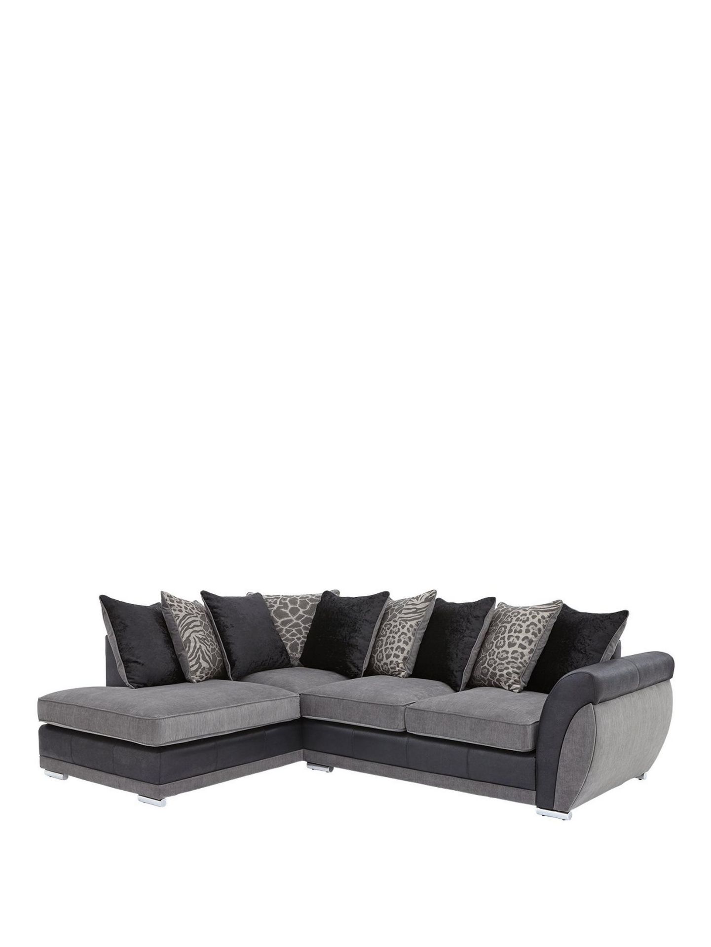 Hilton Lh Corner Chaise. RPP £1,249.00. Dimensions: Height 93, Width 253, Depth 194 cm (approx.) - Image 2 of 2
