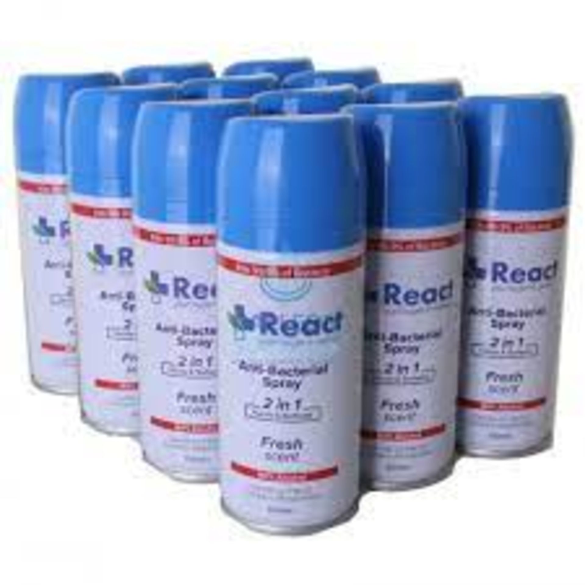 Pallet To Contain 4,800 X React Antibacterial Spray 100ml. RRP £3.59 each, giving this lot a total - Image 2 of 2