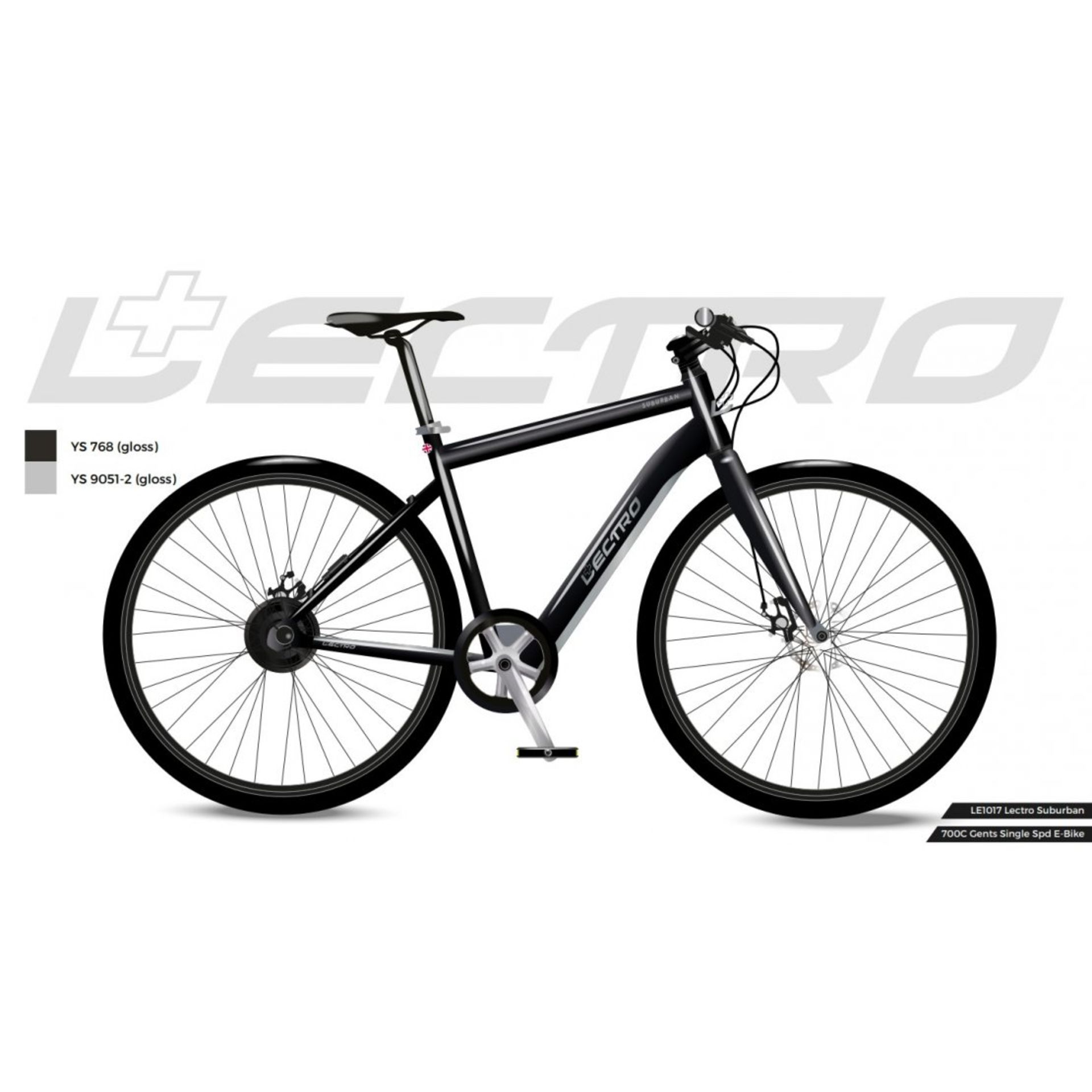 New Boxed Lectro Suburban Gents 36V 700c Wheel Aluminium Electric Bike 18". RRP £999. A