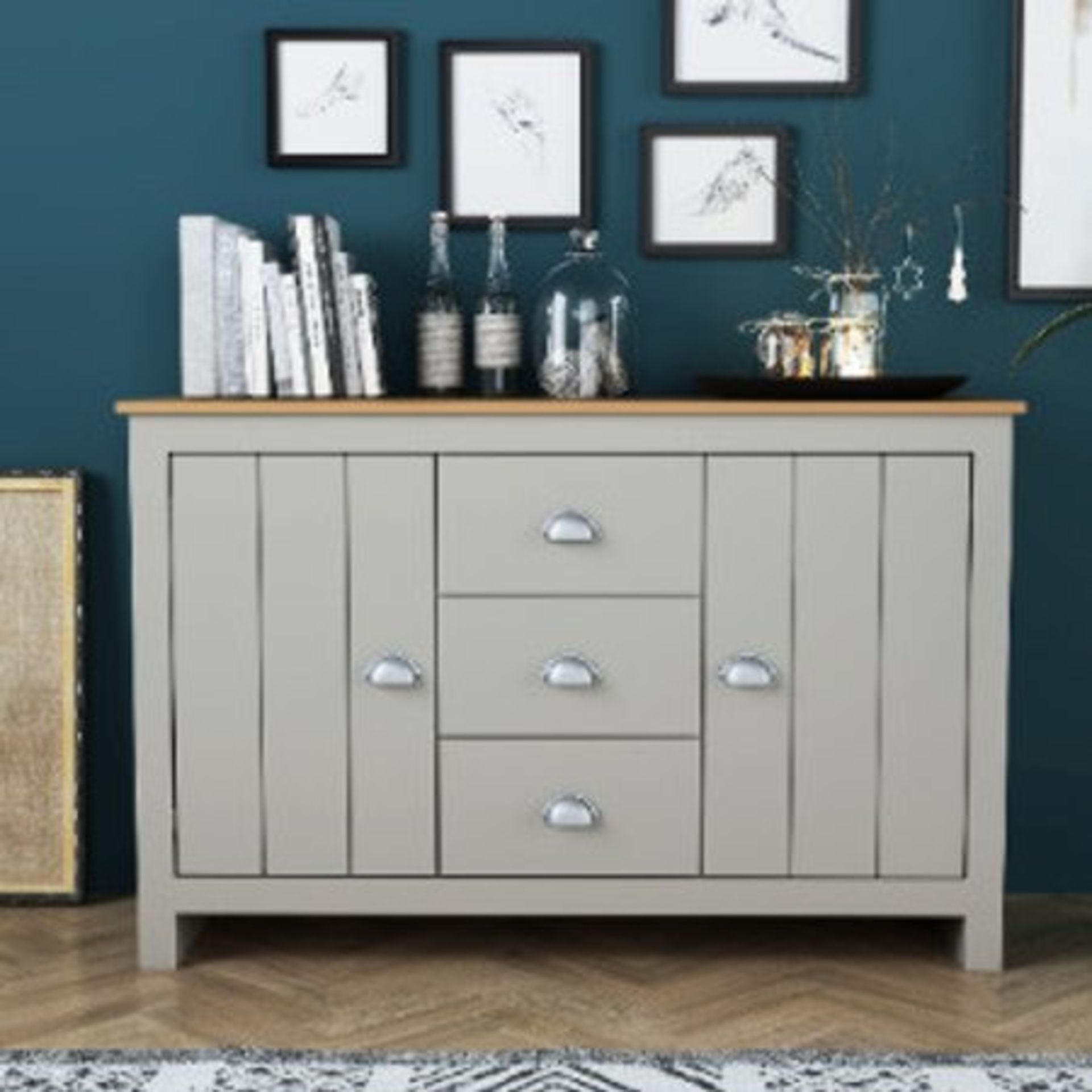 Hampton 2 Door 3 Drawer Sideboard RRP £458.00(117996)