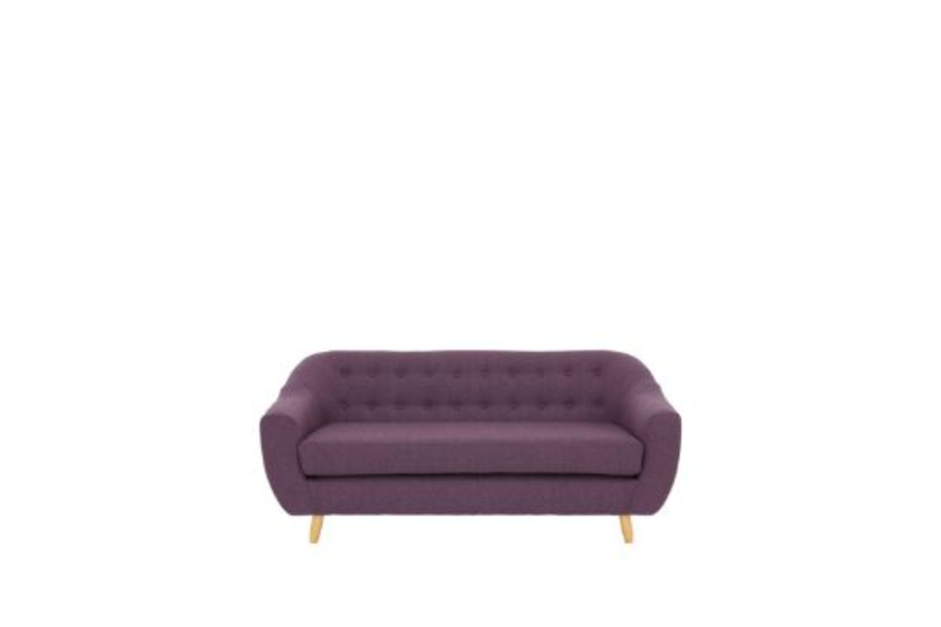 CLAUDIA 3 SEATER SOFA. RPP £479.00. Dimensions: Height 87, Width 188, Depth 82 cm (approx.) - Image 2 of 3