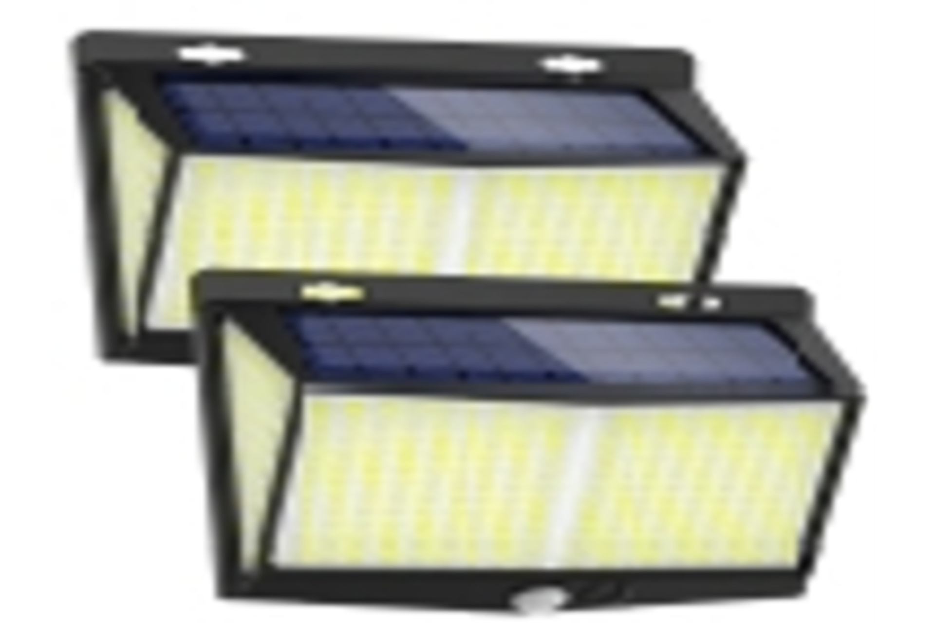 10 X BRAND NEW PACKS OF 2 SOLAR POWERED LED WALL LIGHTS S1RA