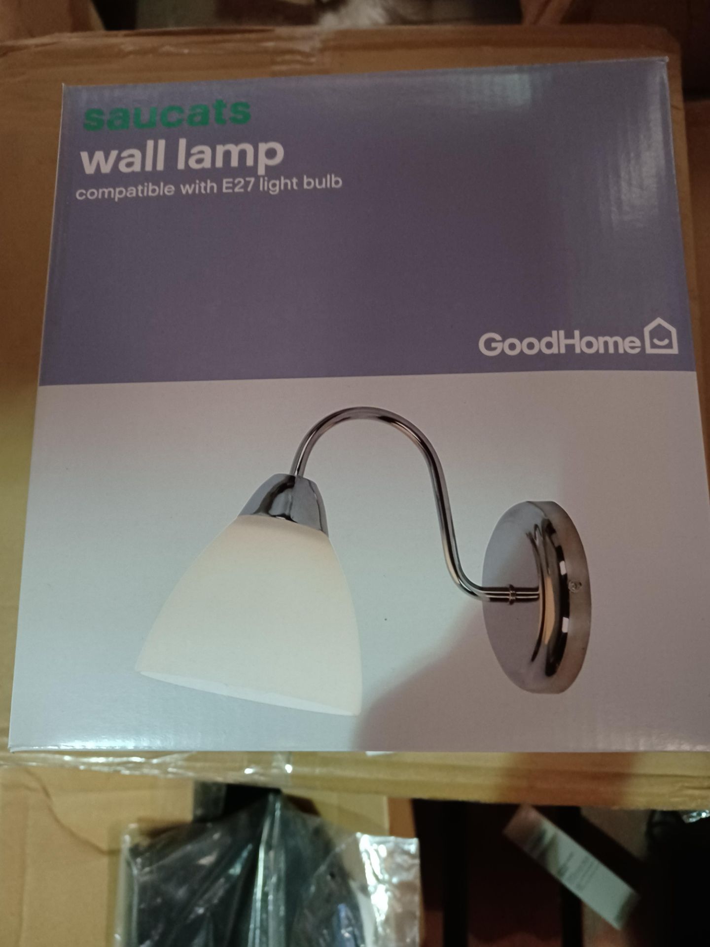 7 X SAUCAT GOODHOME WALL LIGHTS R1