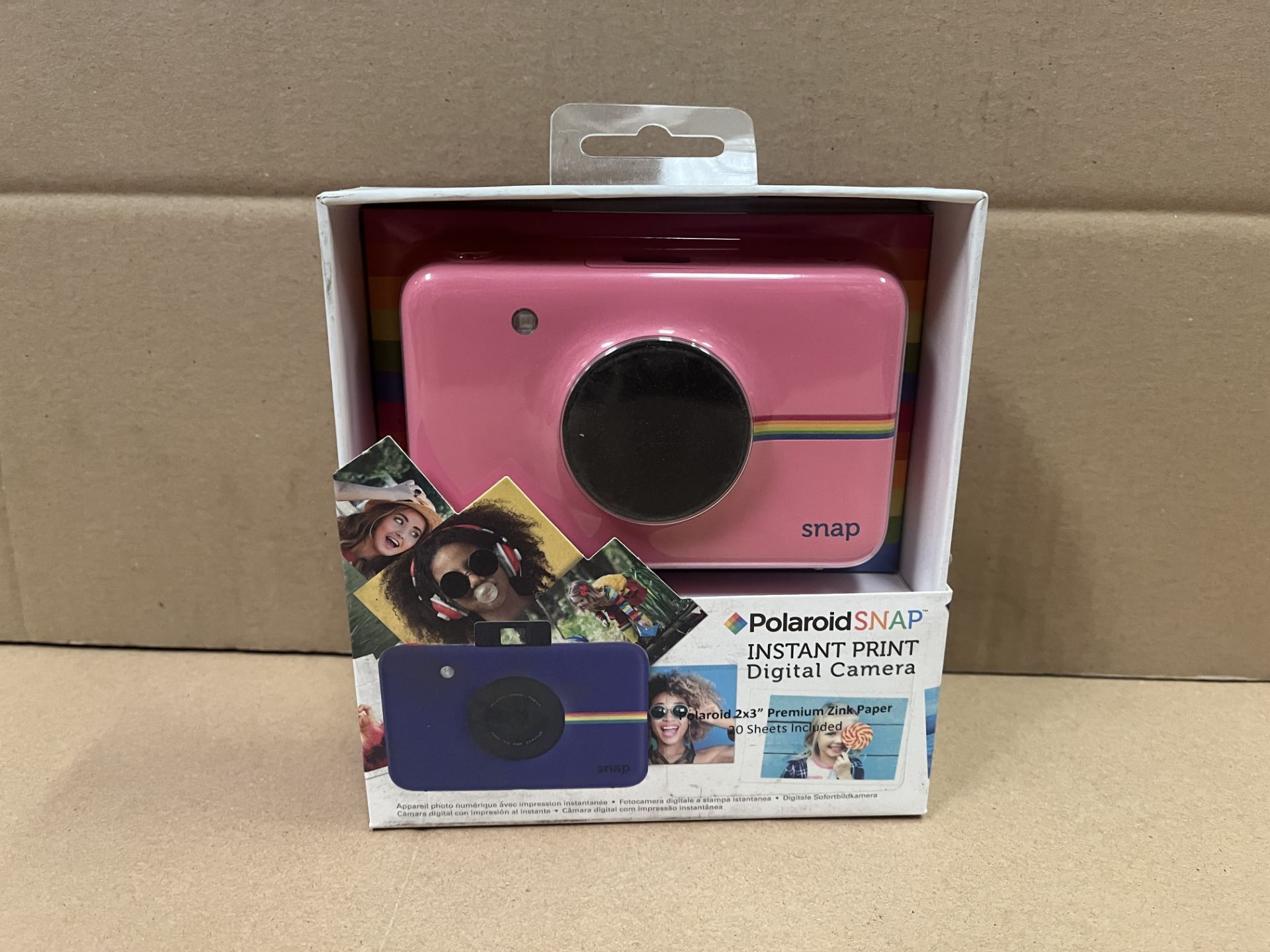 BRAND NEW POLAROID SNAP INSTANT PRINT DIGITAL CAMERA WITH 20 SHEETS INCLUDED RRP £500 S1-24