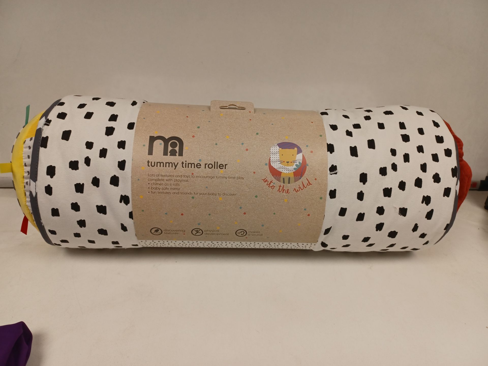 4 X NEW PACKAGED MOTHERCARE TUMMY TIME ROLLERS. DISCOVERS TEXTURES, PHYSICAL DEVELOPMENT, MAKES A