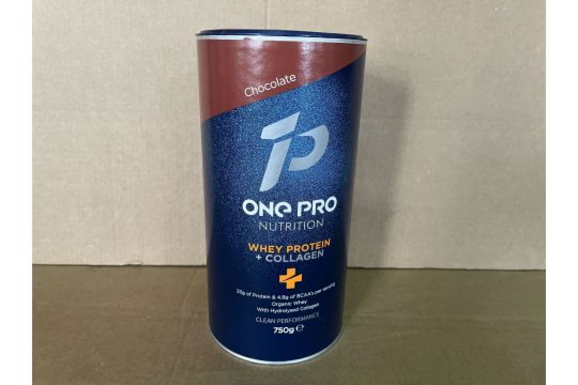 80 X 750G TUBS OF ONE PRO NUTRITION WHEY PROTEIN STRAWBERRY. BBE 03.22. S1-36