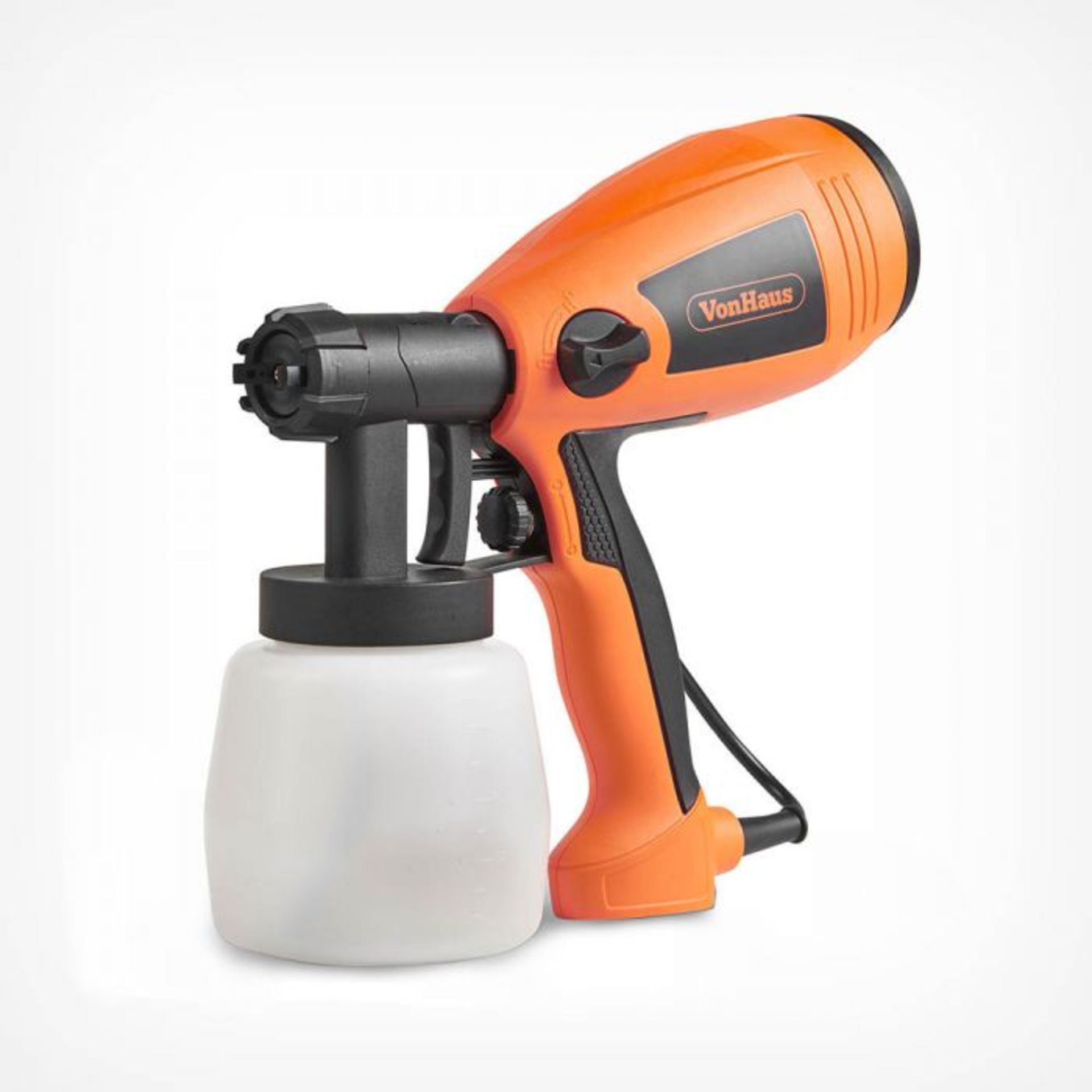 400W Paint Spray Gun. If you miss a patch on a wall or create drip marks with your paintbrush, you’