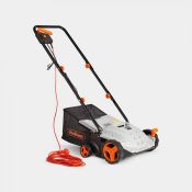 1500w 2 in 1 Lawn Scarifier and Rake. A luscious green healthy lawn doesn’t have to mean manual