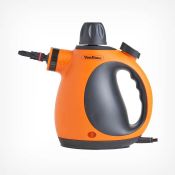 Hand Held Steam Cleaner. Use the power of steam to a spotlessly clean home with the versatile luxury