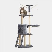 Cat Tower. Keep your feline friend entertained for hours with the Milo & Misty 3 Tier Cat Play