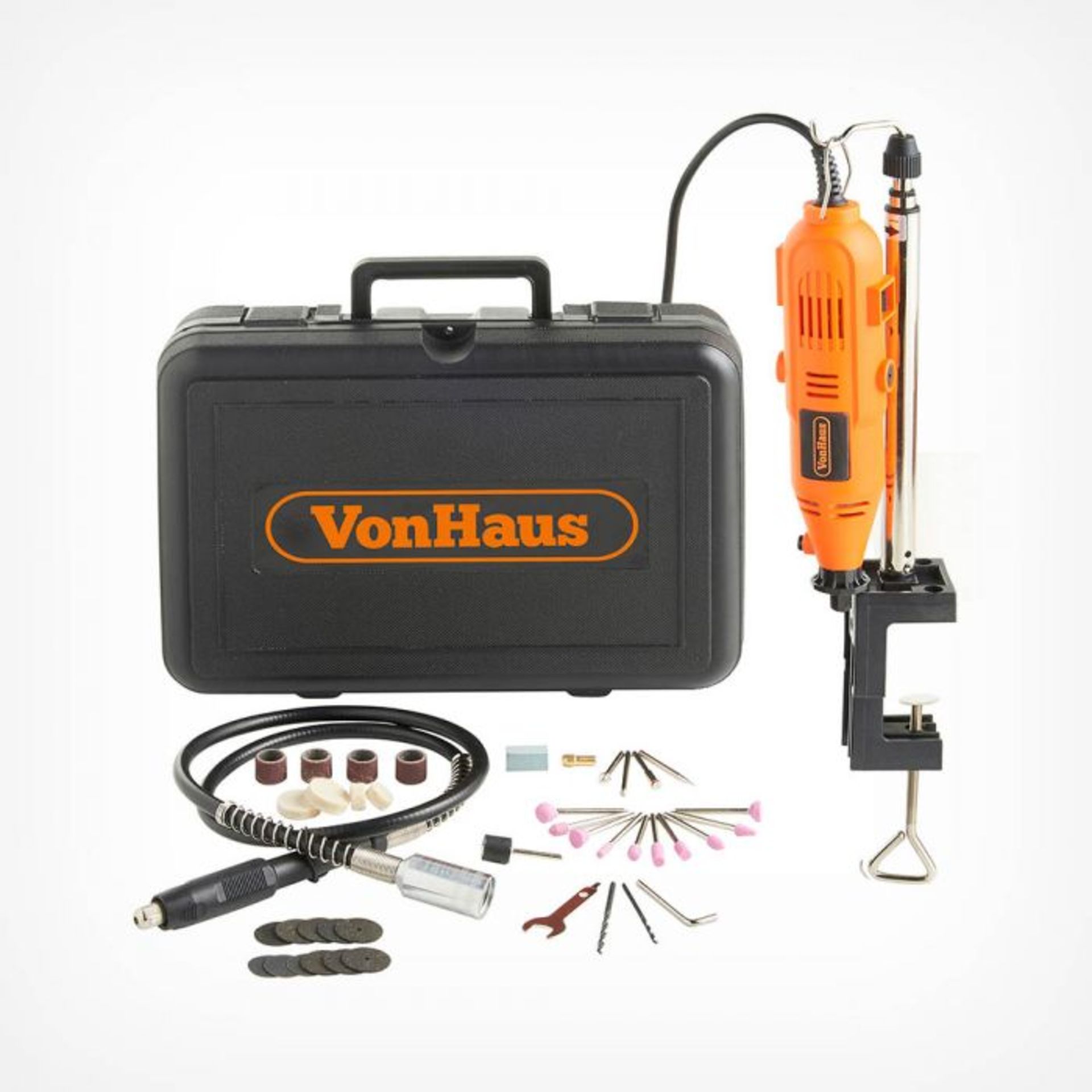 135W Multitool with Accessory Set. Perfect for a host of jobs including chainsaw sharpening, tile