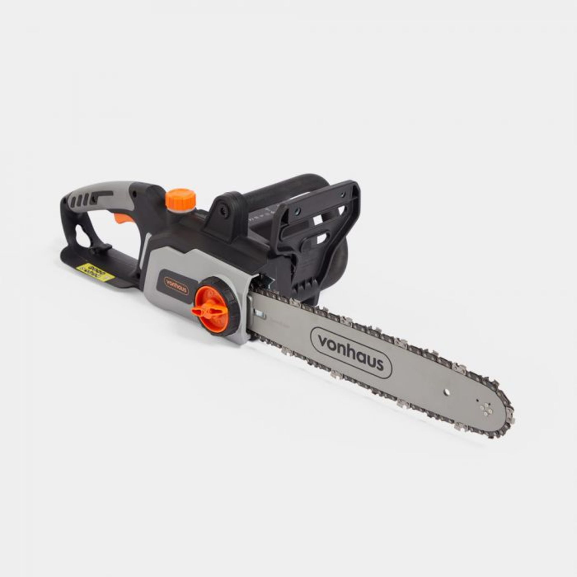 1600W Chainsaw. ake light work of any wood using our powerful 14” 1600W Chainsaw, and adjust the