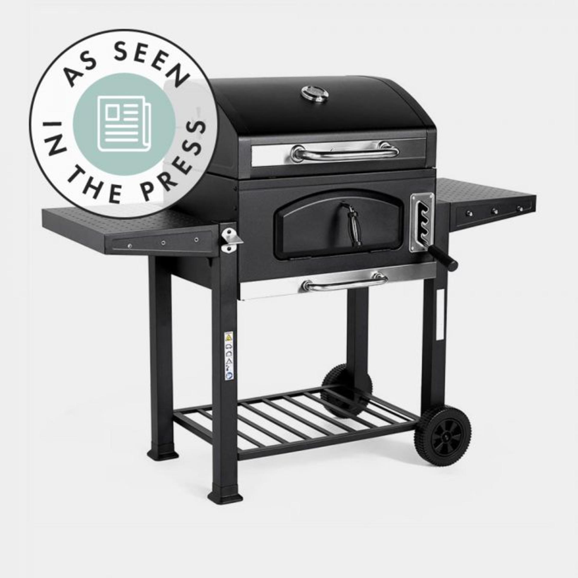 American Style Charcoal BBQ Grill. This American Style BBQ will have the neighbours peeping over the