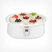 Digital Yoghurt Maker. Create 100% natural, healthy yoghurt in the comfort of your own kitchen -