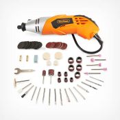 Rotary Multitool & Accessory Set. Ideal for a wide range of DIY, hobby, woodwork, jewellery making