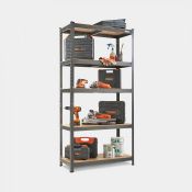 1.8m 5 Tier Racking Unit. Make the most of your space whether you are looking to store books,