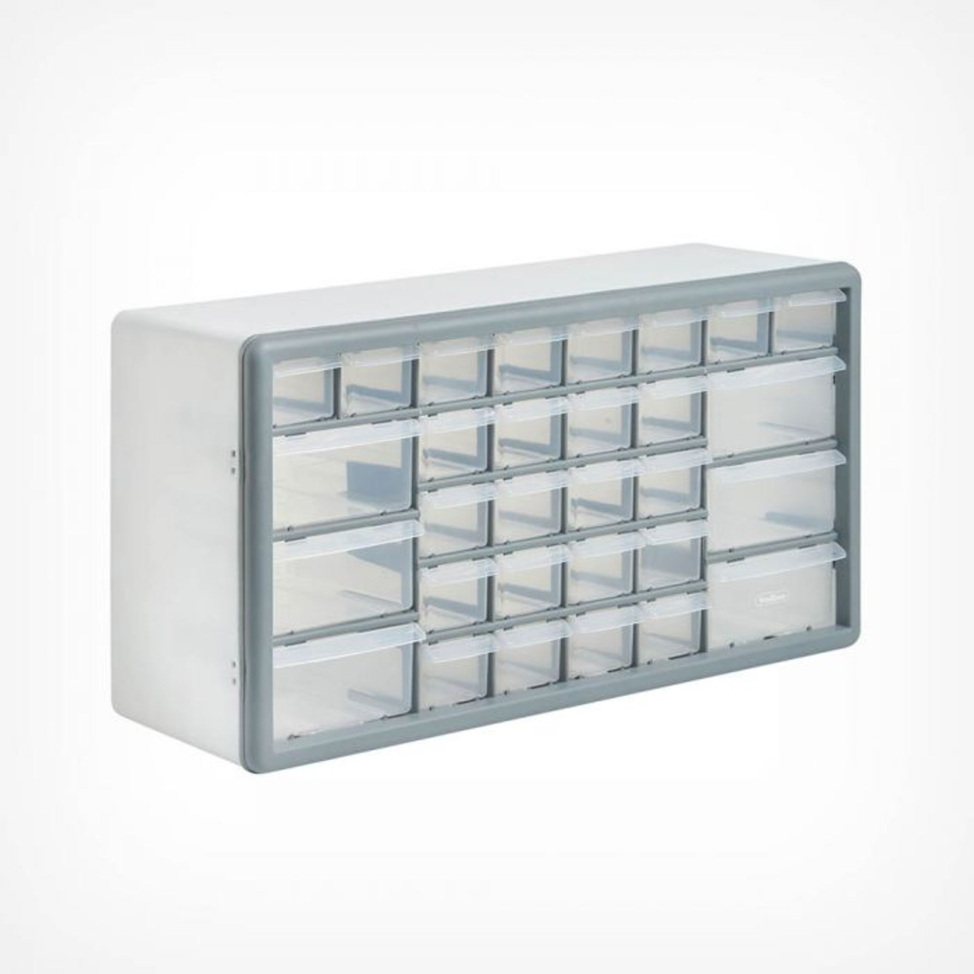 White 30 Drawer Organiser.