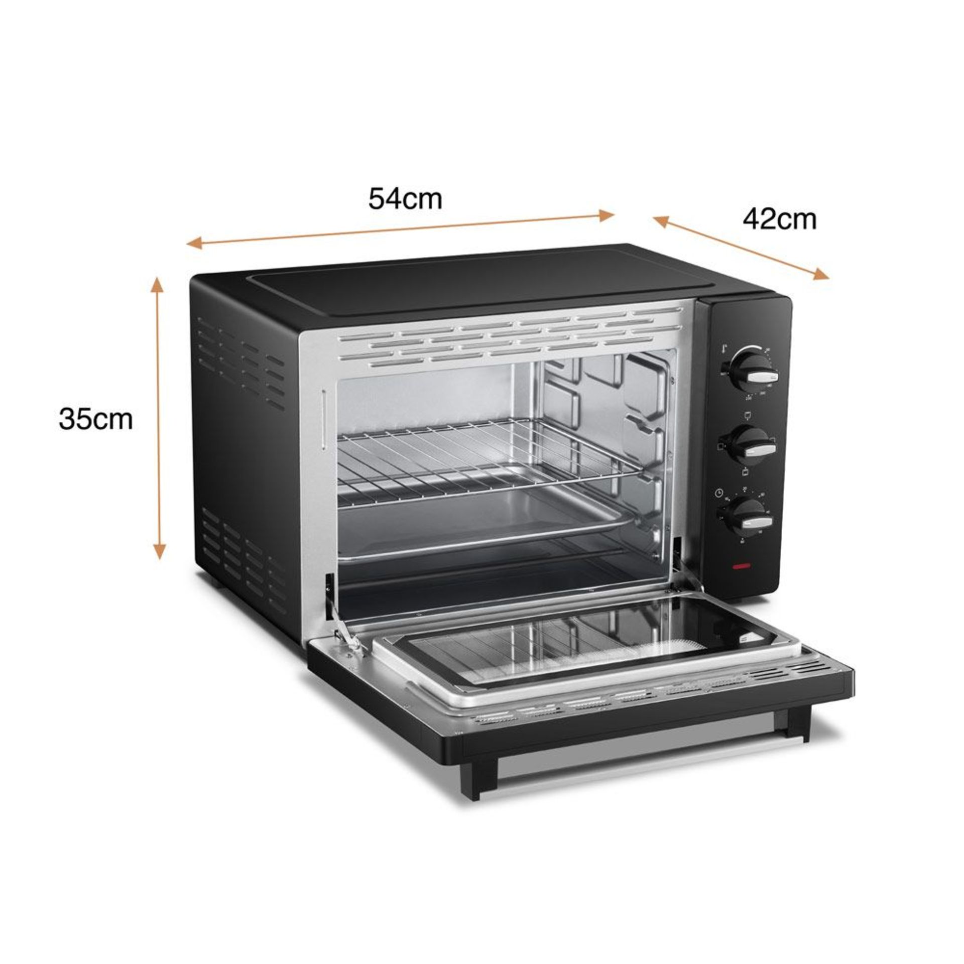 38L Mini Oven. Our 38L Mini Oven, makes for the perfect addition to any kitchen, its small size