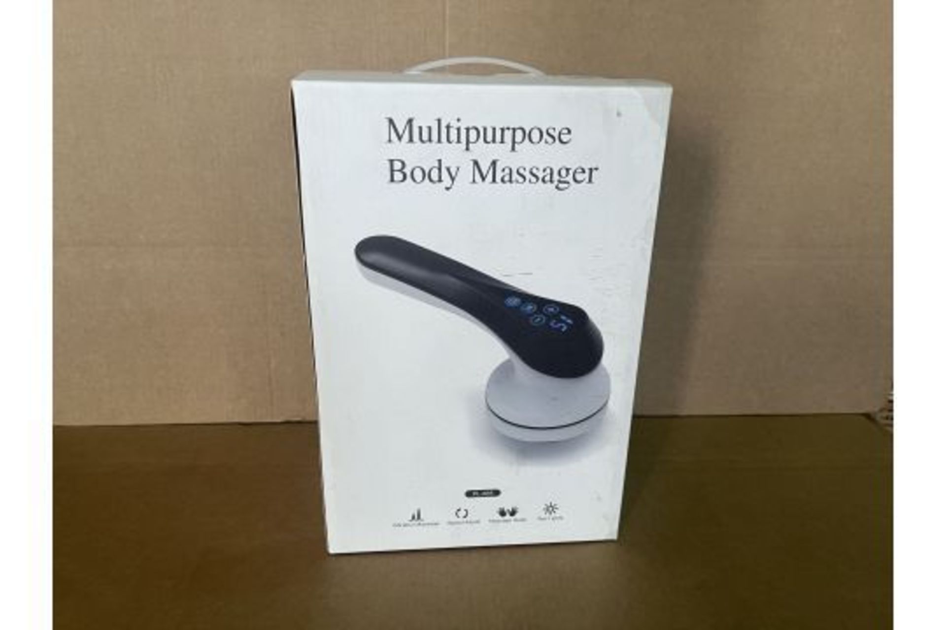 PALLET TO CONTAIN 16 X BRAND NEW MULTI PURPOSE BODY MASSAGERS, TONES AND RELAXES BUTT AND THIGHS,