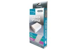 PALLET TO CONTAIN 240 X NEW Packs of 3 CleverSpa Hot Tub Clever Sponge (ROW10). RRP £9.99 per pack.