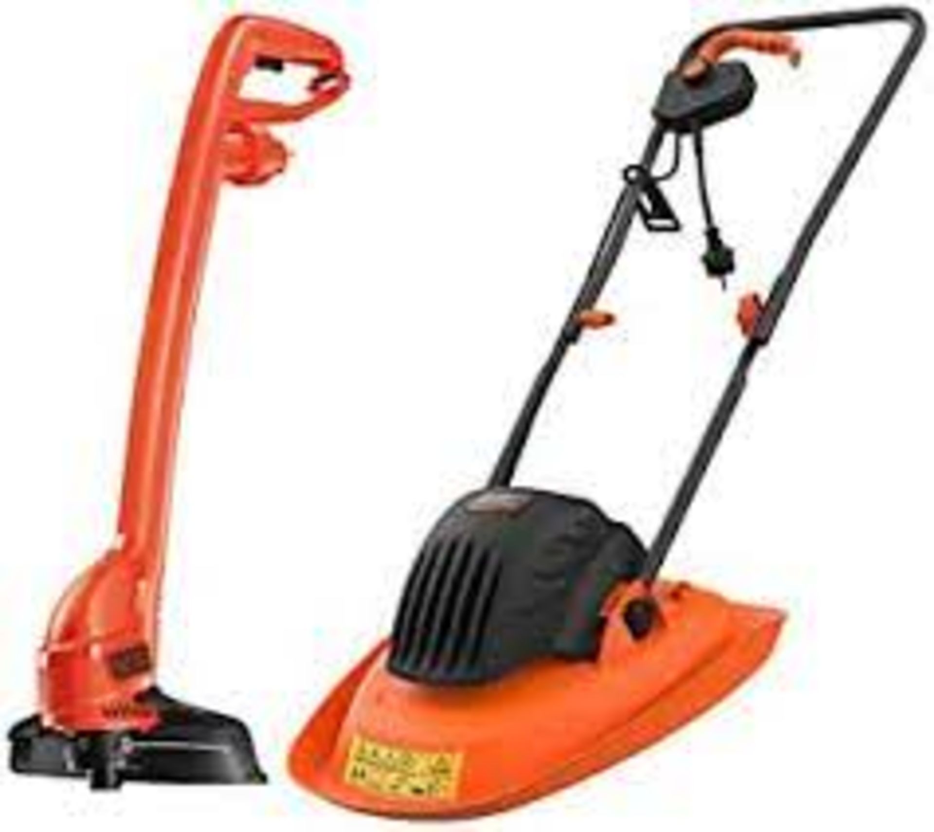 (REF118062) Black + Decker Corded Hover & trimmer RRP 109.49