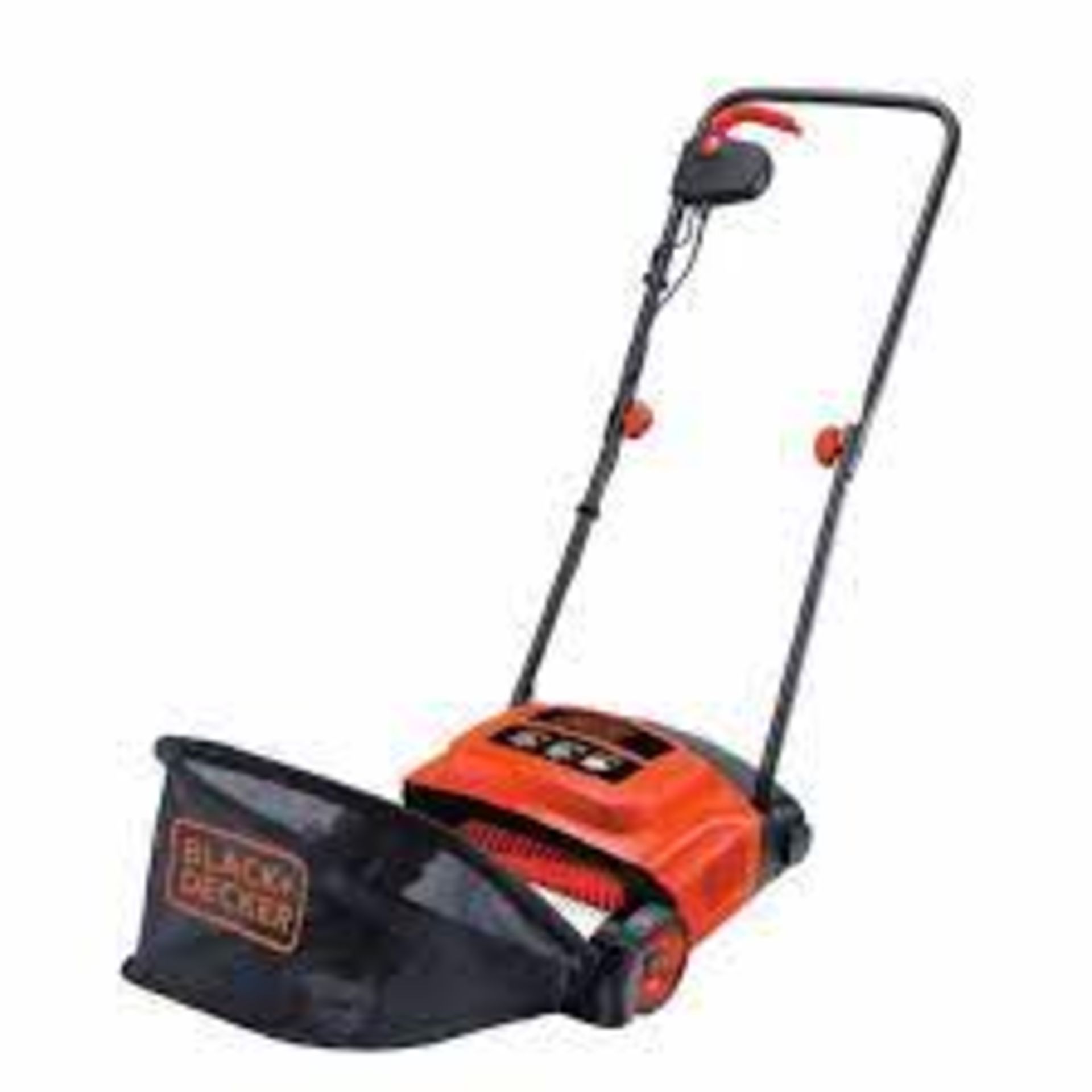 (REF118062) Black + Decker 30cm Corded Lawnraker - 600W RRP 127.49