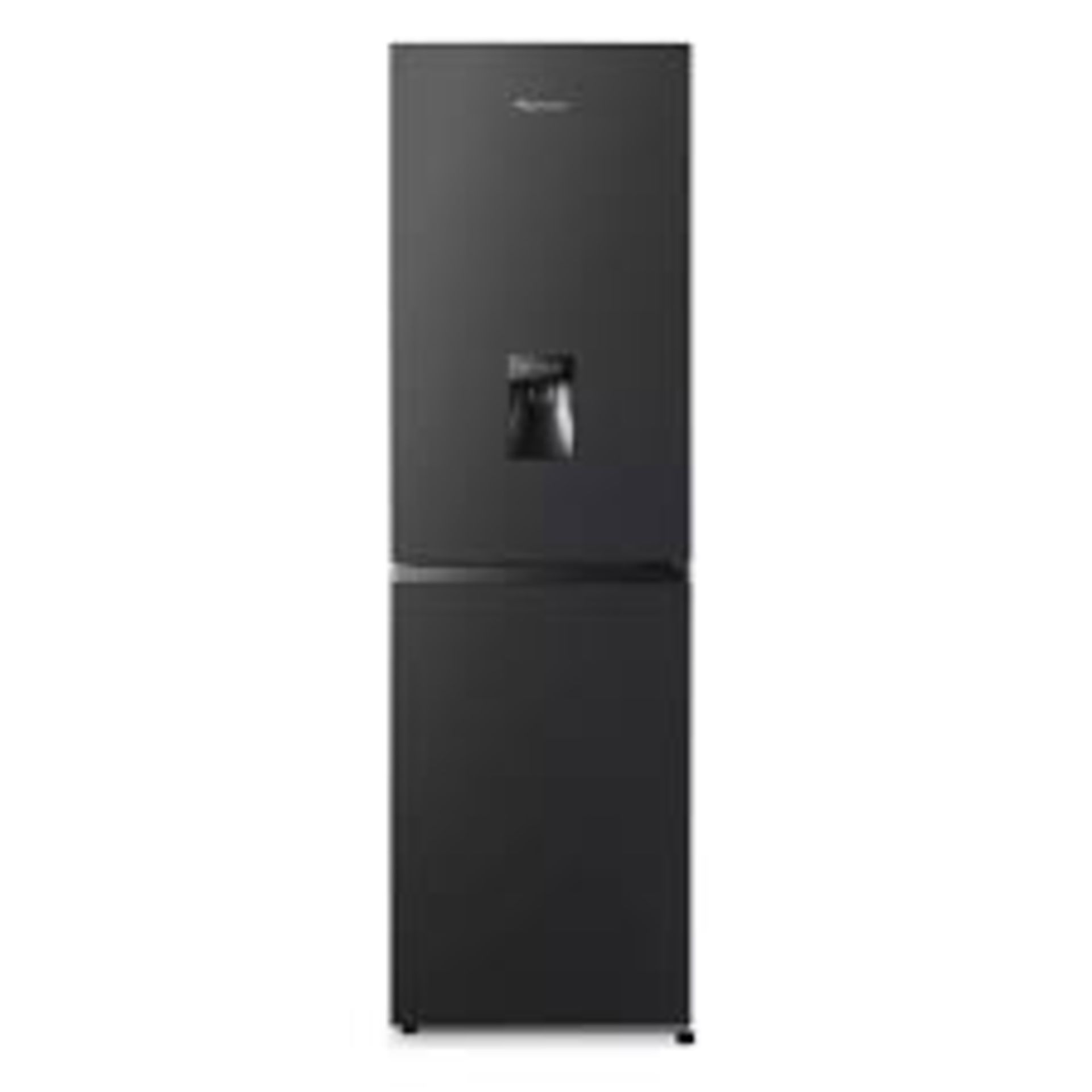 (REF118038) Fridgemaster MC55240MDFB Fridge Freezer with Water Dispenser - Black RRP 478.5