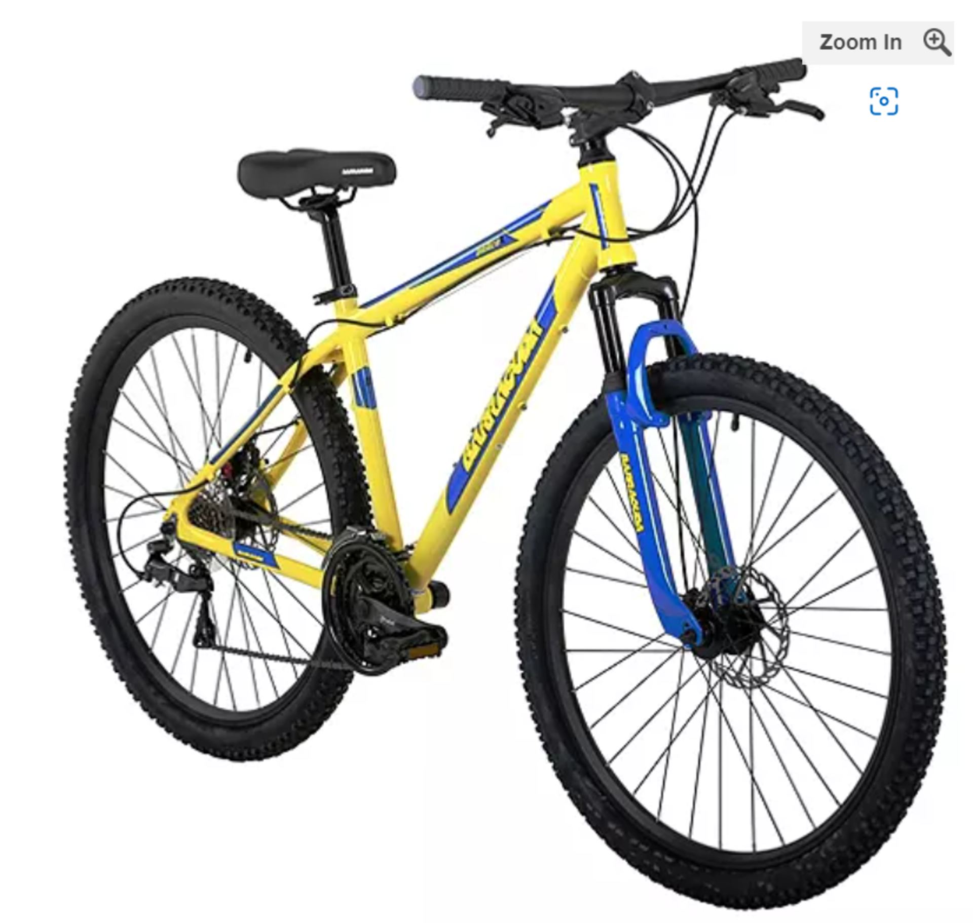 New & Boxed Barracuda Draco 4 19 Inch Hardtail 24 Speed 27.5 Inch Yellow Blue Disc brakes. RRP £