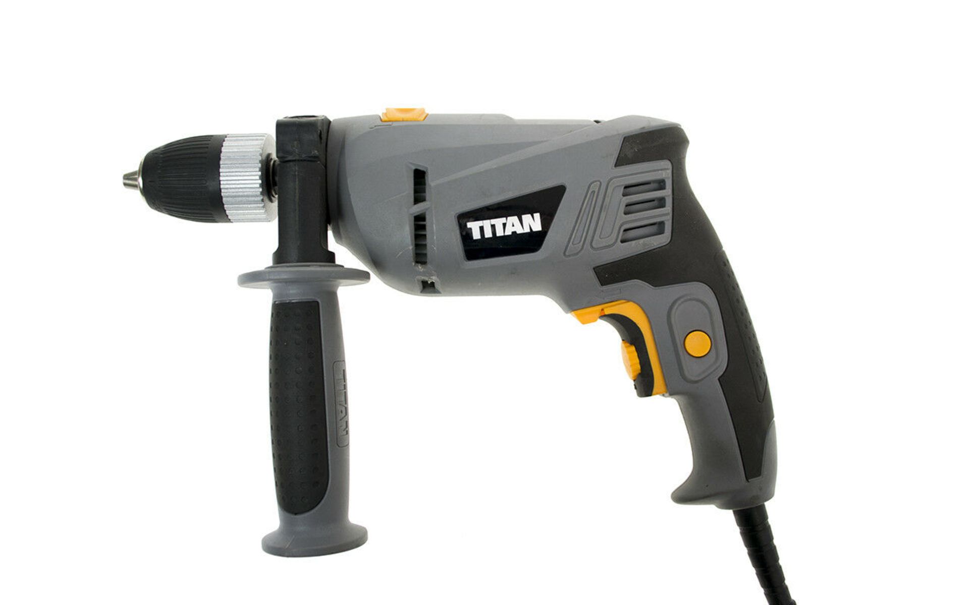 3 X BOXED TITAN 710W PERCUSSION DRILLS (ROW3/4)