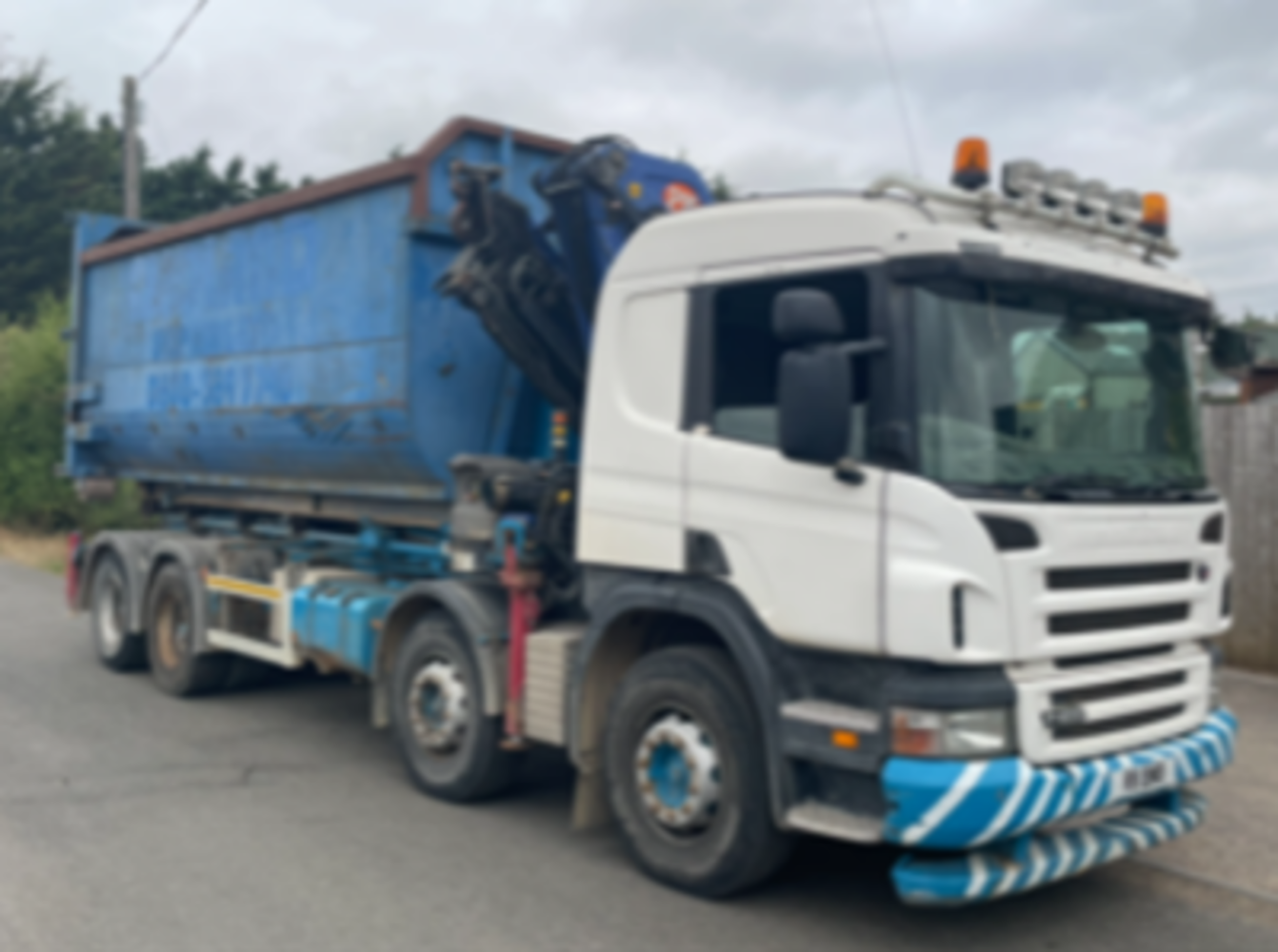 Large Demolition & Construction Company Closure - 32 Tonne Hookloader Lorry, Roll off Skips, 8 Ton Track Digger, Wacker Plates, Tools & More