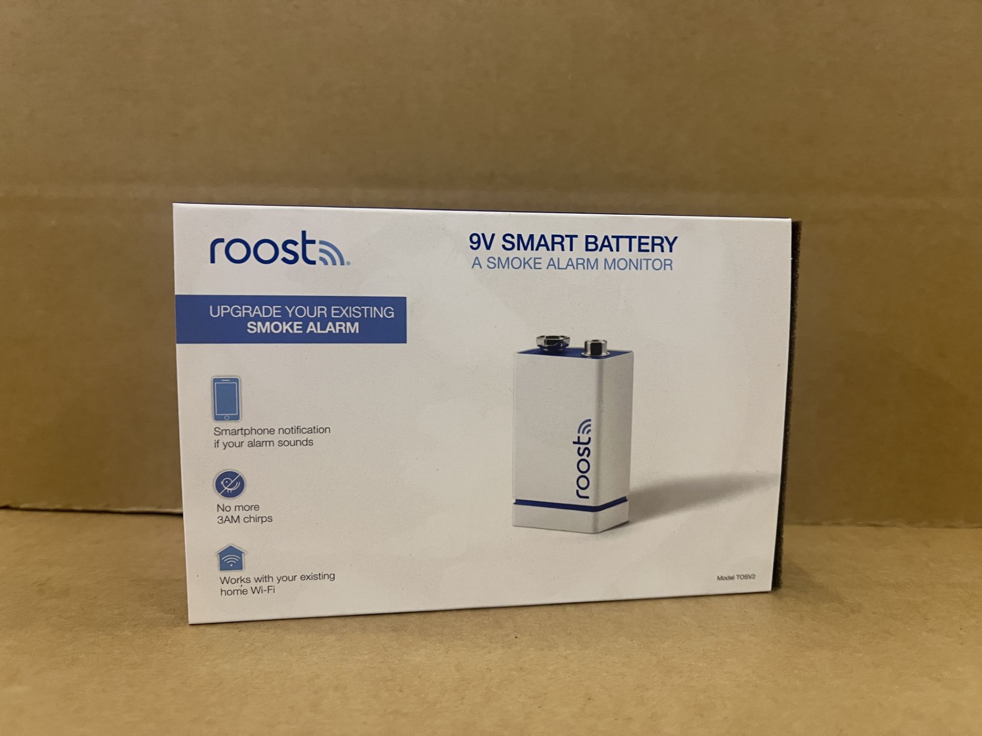 30 X BRAND NEW ROOST 9V SMART BATTERIES RRP £20 EACH S2