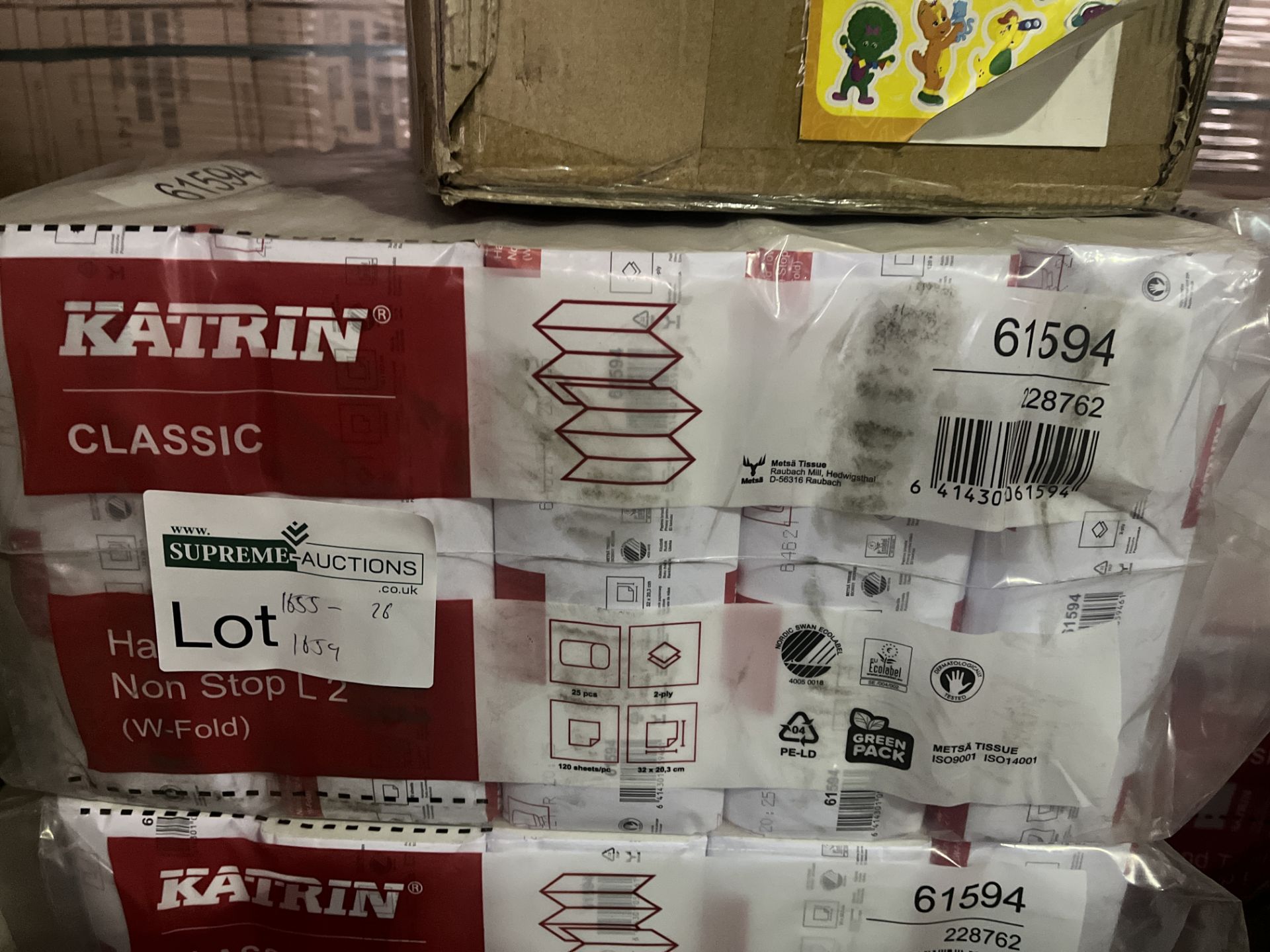 4 X BRAND NEW PACKS OF KATRIN 61594 CLASSIC NON STOP HAND TOWELS RRP £55 EACH R15