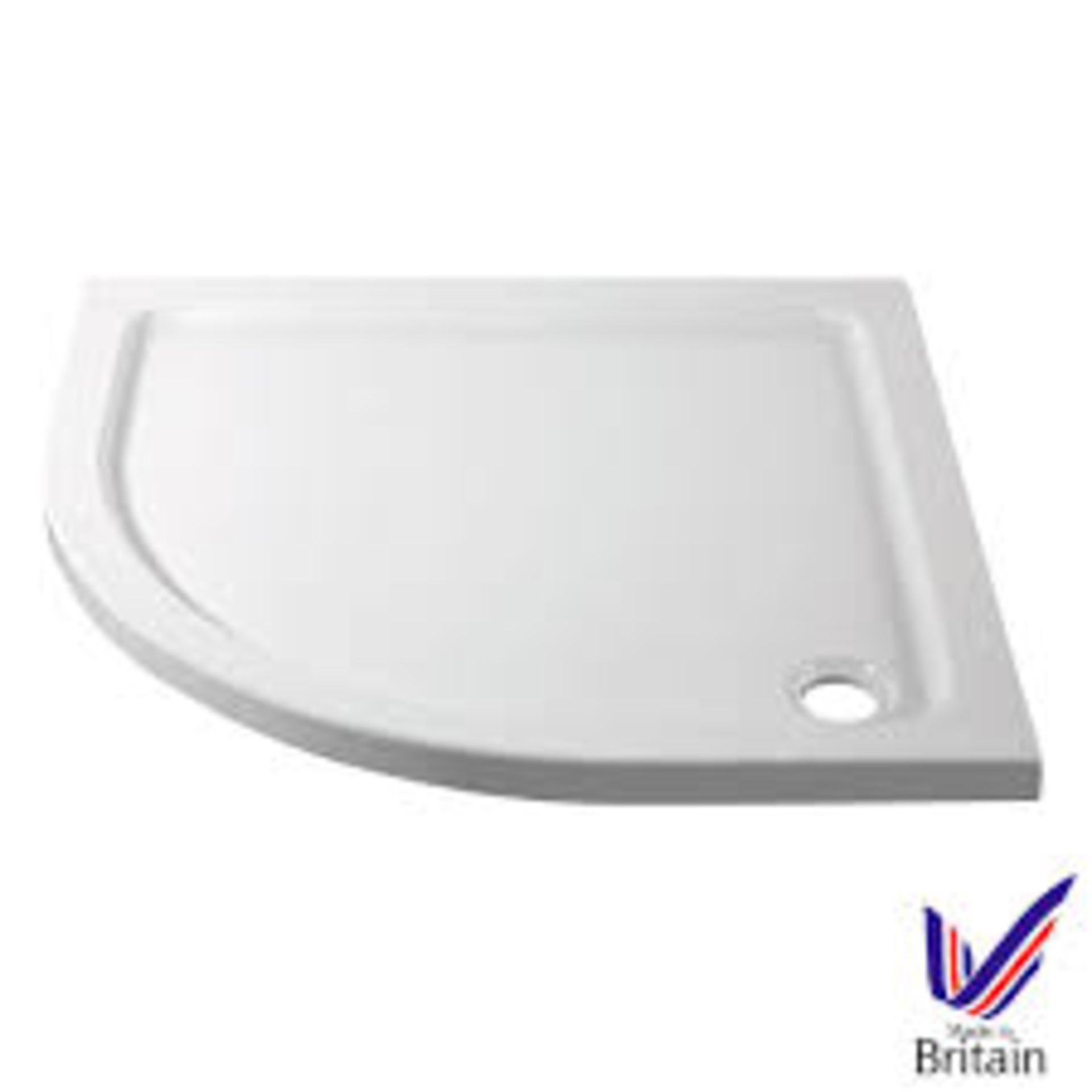 5 X NEW BOXED 800X800 CASELLIE SHOWER TRAYS. RRP £200 EACH. ROW 18